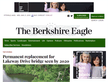 Tablet Screenshot of berkshireeagle.com